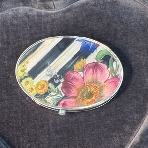 MacKenzie Childs Enamel Purse Mirror